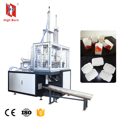 200-400 g/m2 1PE or 2PE coated full automatic paper lunch box making machine with factory price