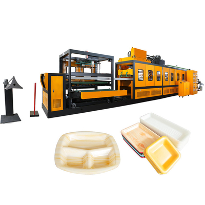 food &amp;amp; Beverage Shops Thermoforming Disposable Styrofoam Plastic Food Container Box Making Machine Production Line